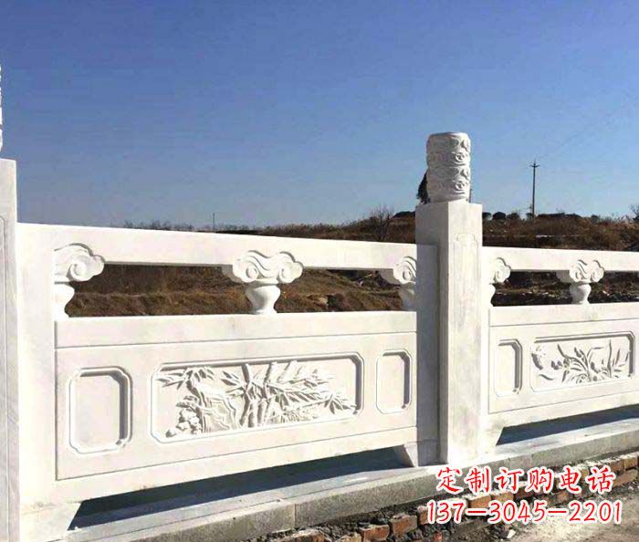 贵阳泰安中领雕塑汉白玉石浮雕栏板