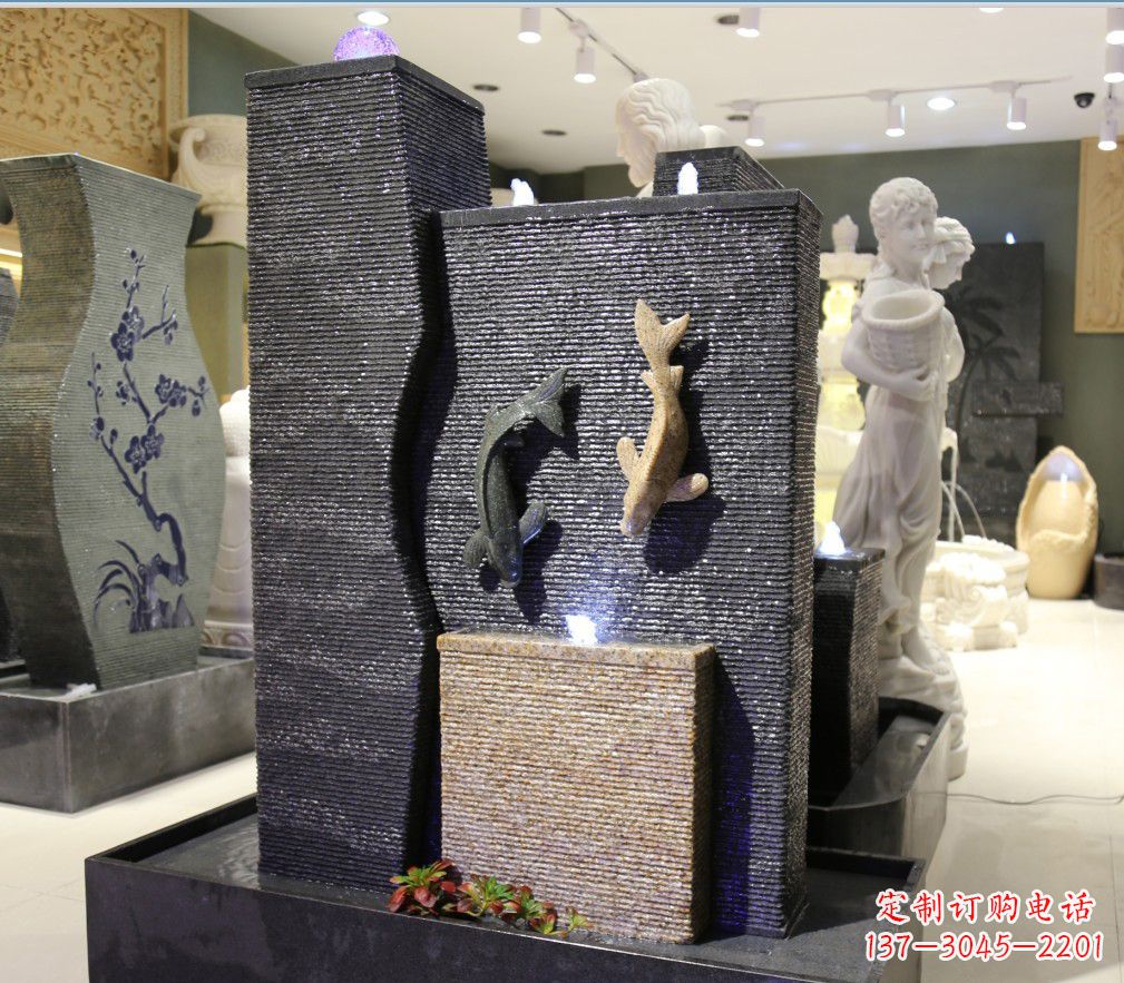 贵阳九龙太子石雕喷泉——精巧绝伦的喷泉雕塑