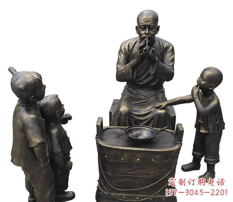 贵阳尊贵的儿童铜雕糖人