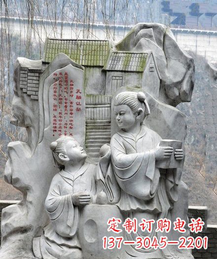 贵阳经典·孔融雕塑,一件艺术之作