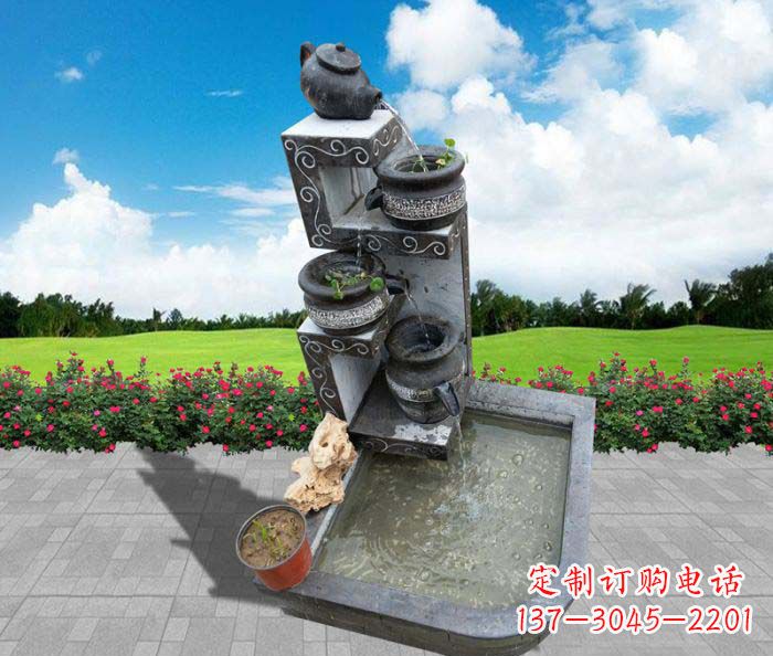贵阳极具特色的水槽雕塑