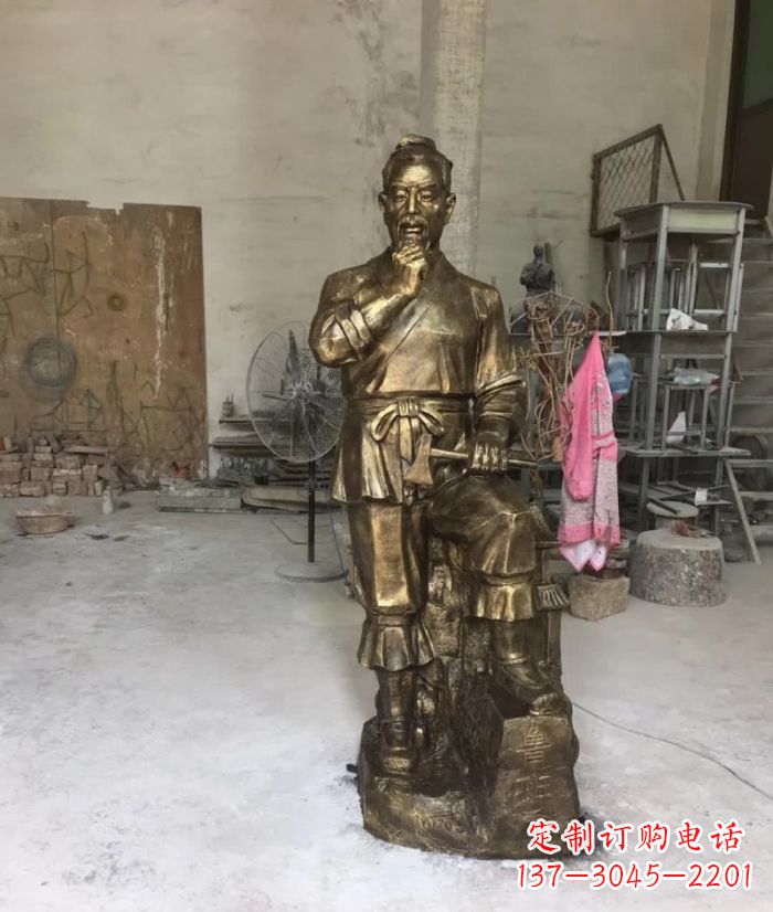 贵阳鲁班传世经典——铜雕塑