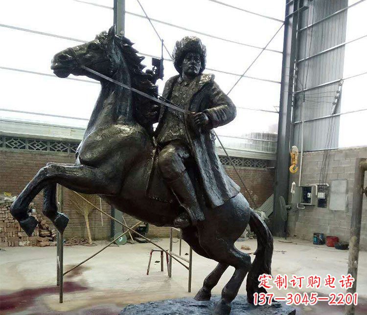 贵阳马动物铸铜广场铜雕摆件