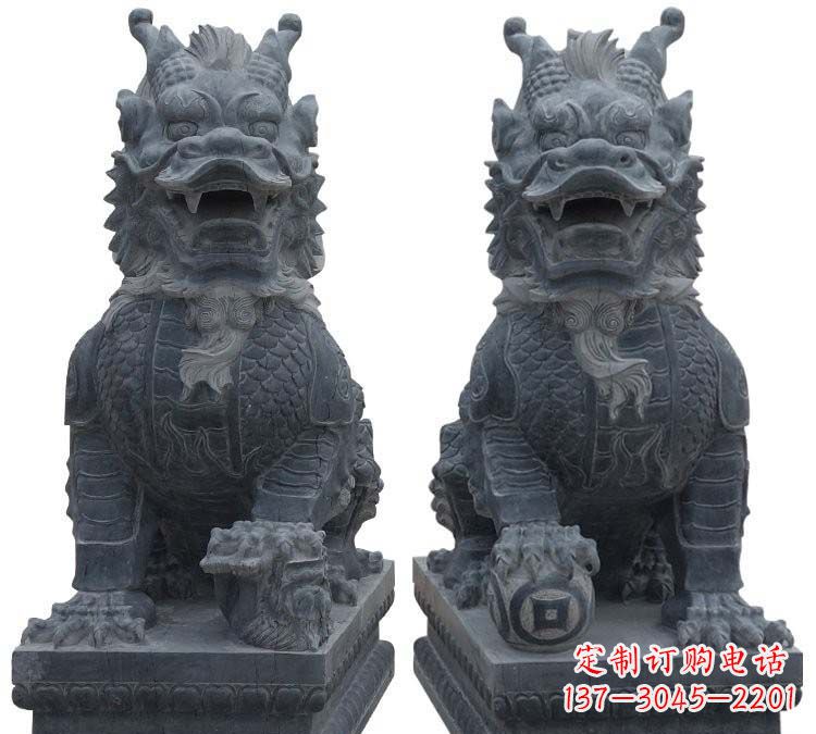 贵阳门口麒麟古代神兽石雕