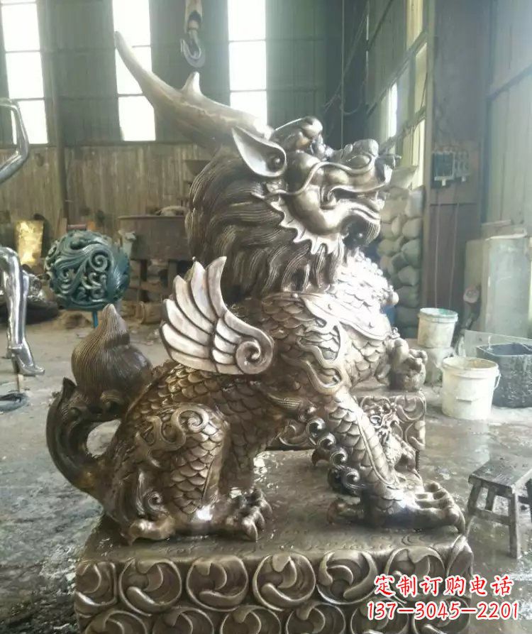 贵阳精美的麒麟雕塑--专属于你的艺术装饰