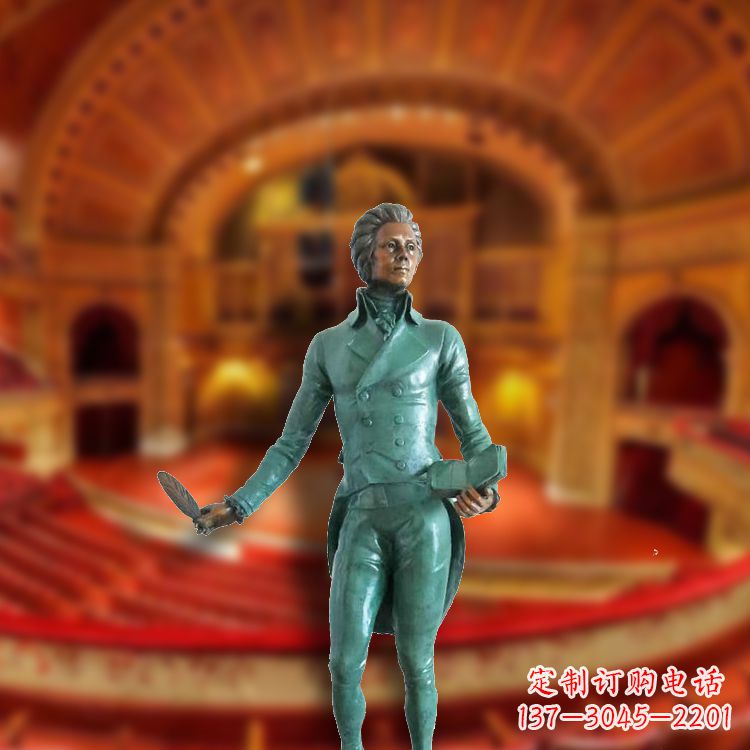 贵阳立体雕刻莫扎特,享受难忘的音乐之旅