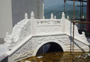 贵阳汉白玉庭院装饰石桥雕塑