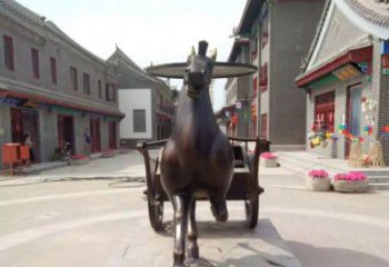 贵阳艺术装点的汉代马车——马车铜雕