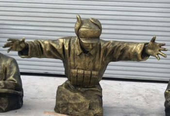 贵阳黄继光铜雕是由中领雕塑定制的精致作品。中…