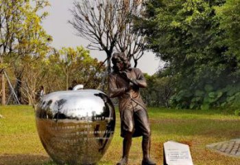 贵阳中领雕塑定制牛顿公园雕塑