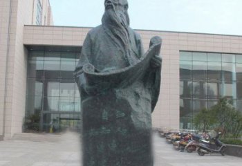 贵阳老子校园名人铜雕——精雕细琢，百年不朽