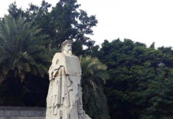 贵阳林则徐石雕塑，融合古典韵味与现代气息