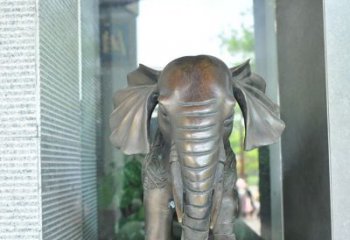 贵阳艺术象征——门口镇宅大象铜雕