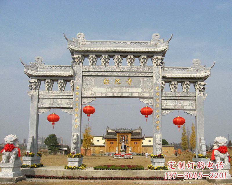 贵阳特色石雕牌坊，用心雕就是一种艺术