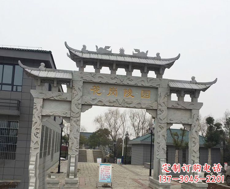 贵阳精美牌楼石雕,精致雕琢精美臻品