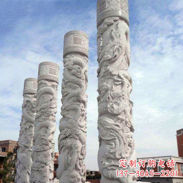 贵阳精美石雕龙雕塑，释放神秘力量