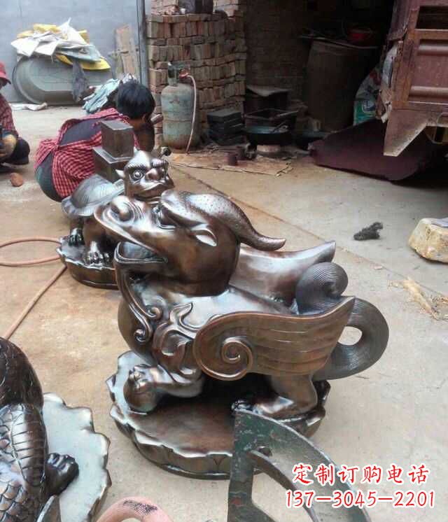 贵阳中领雕塑貔貅铜雕高雅非凡