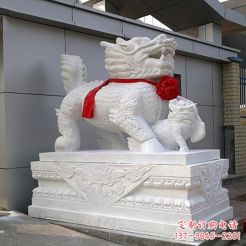 贵阳超精美的中国麒麟石雕