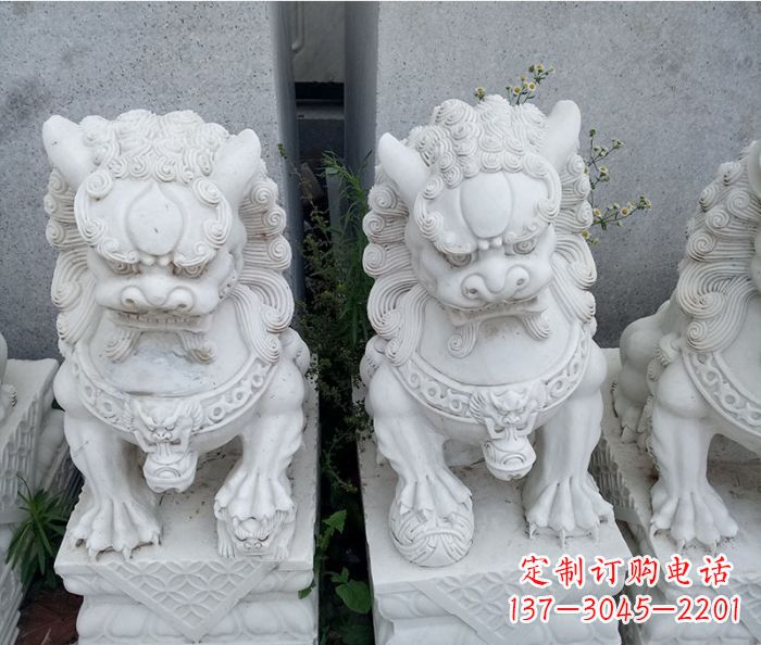 贵阳中领雕塑大理石狮子雕塑