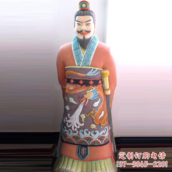 贵阳中国领先的秦始皇钢玻璃雕塑