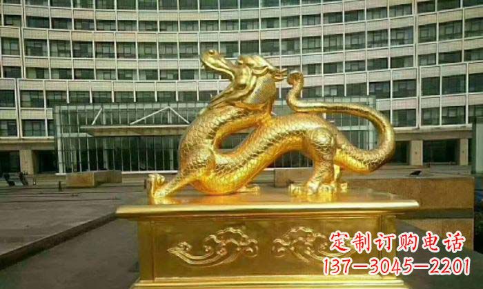 贵阳正宗青龙铜雕，精致细腻的艺术品