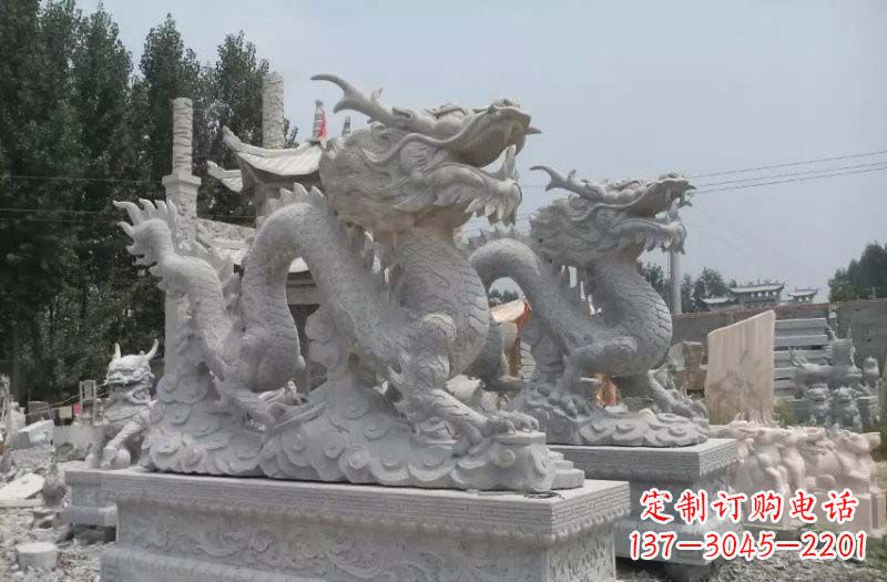 贵阳青石仿古龙石雕