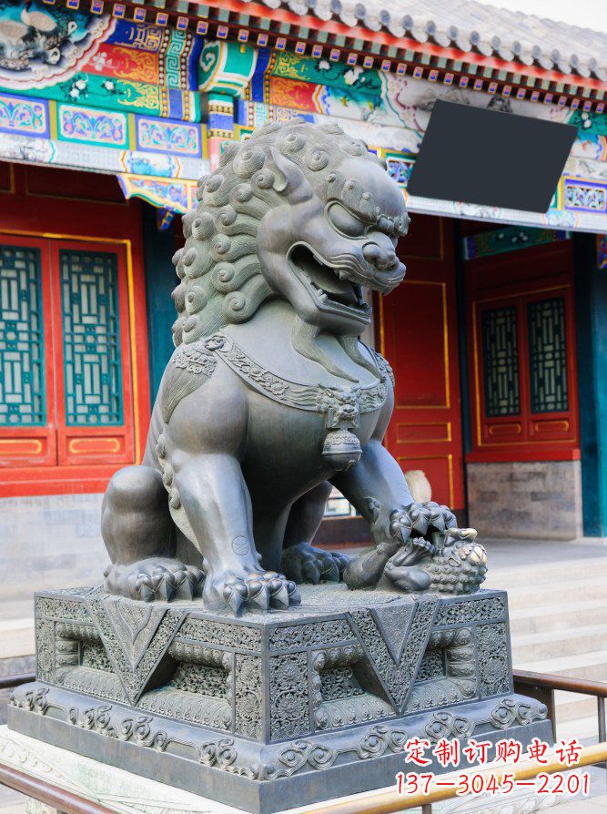 贵阳青铜狮子雕塑,精美北京狮雕塑