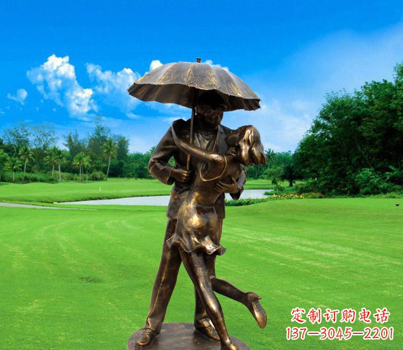 贵阳中领雕塑-专业制作情侣公园景观雕塑