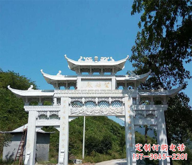 贵阳钜大牌坊石雕——传承古典精美之美