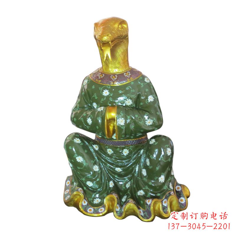 贵阳独特的彩绘生肖雕塑