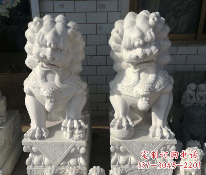 贵阳狮子门口石雕，工艺精湛品质卓越