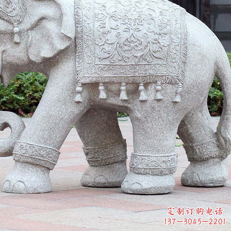 贵阳石雕雕刻大象