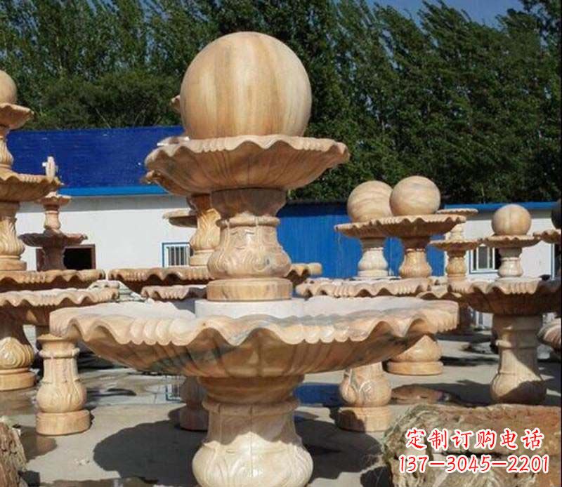 贵阳石雕风水球景观雕塑