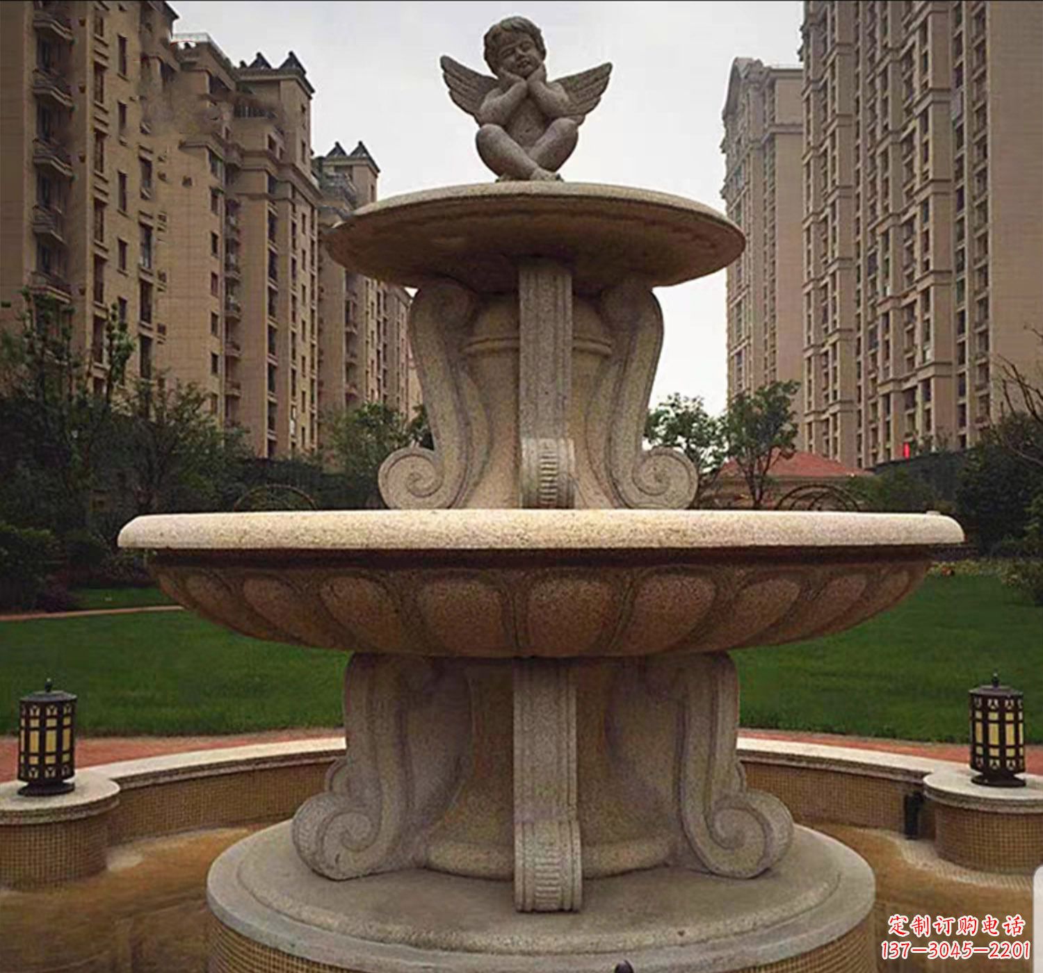 贵阳石雕鱼喷泉