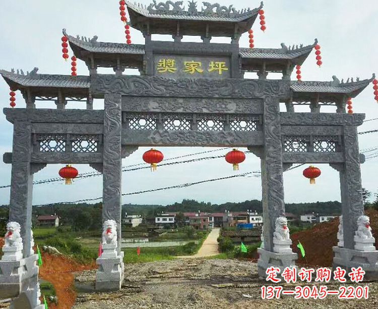 贵阳石牌坊石雕