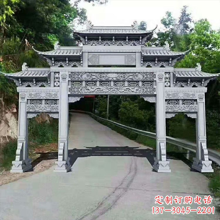 贵阳石牌楼青石牌坊