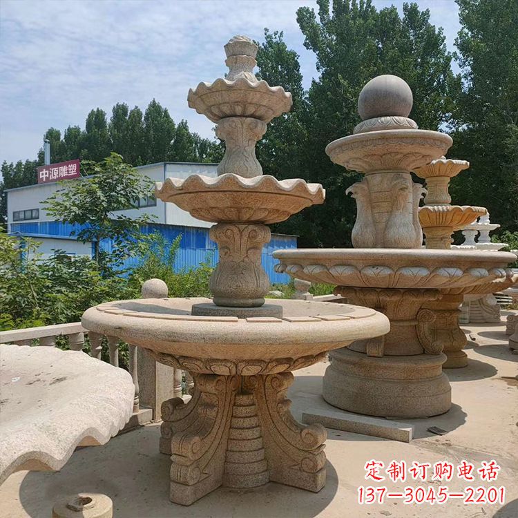 贵阳石喷泉 石雕刻