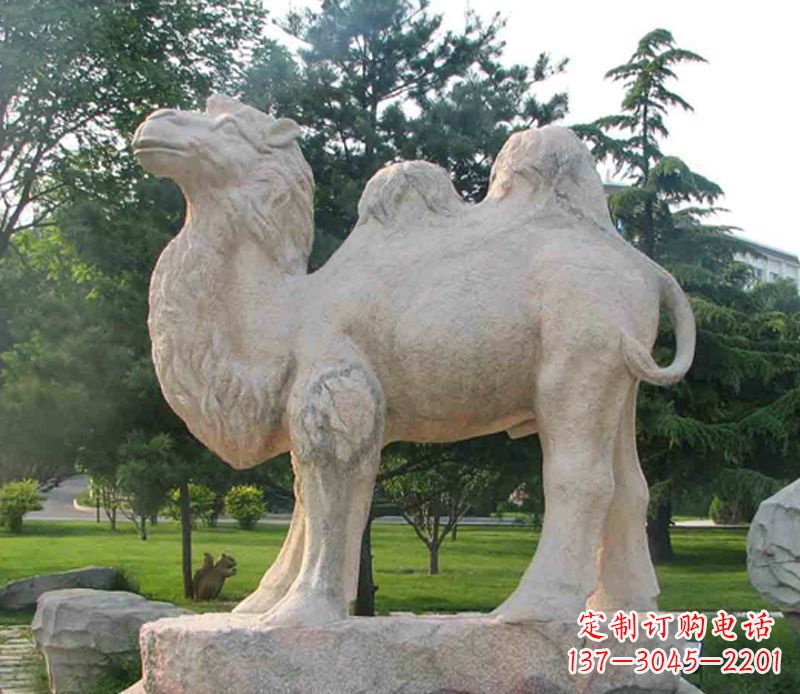 贵阳石头骆驼雕塑