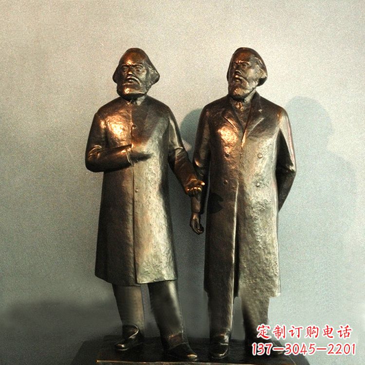 贵阳世纪伟人马克思和恩格斯雕塑