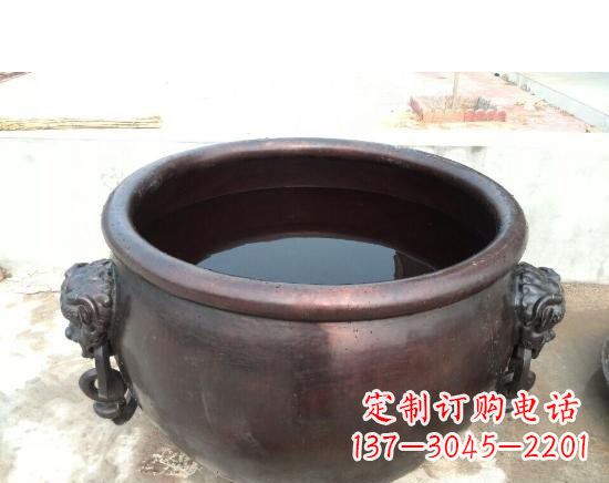 贵阳水缸寺庙铜雕