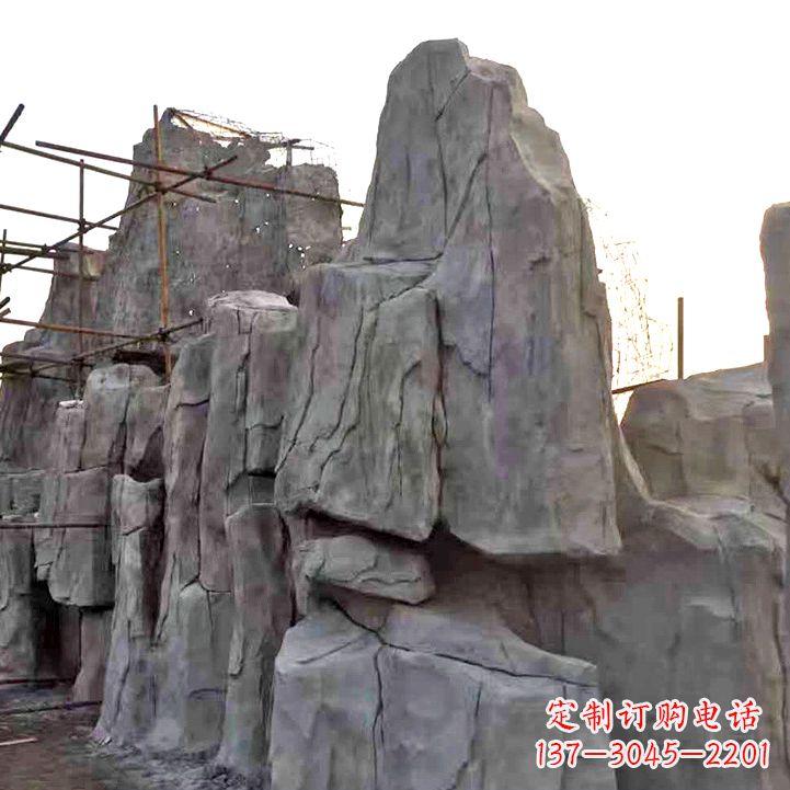 贵阳水泥塑石假山雕塑