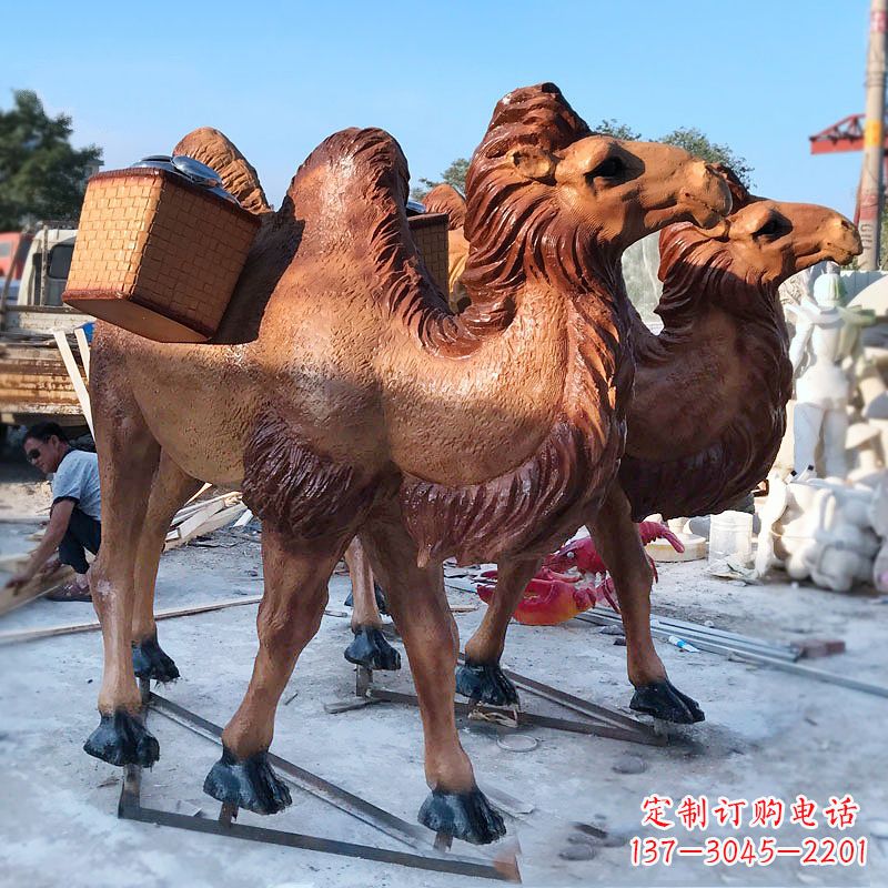 贵阳丝绸之路仿真骆驼雕塑