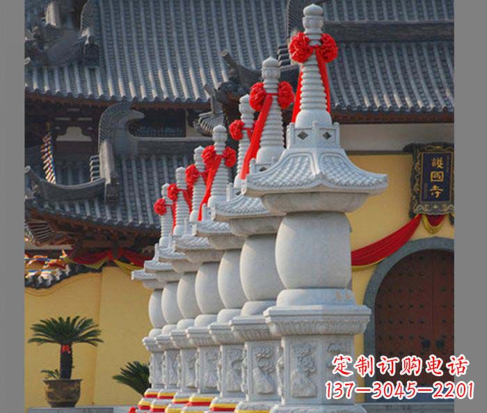 贵阳寺庙景观舍利塔石雕