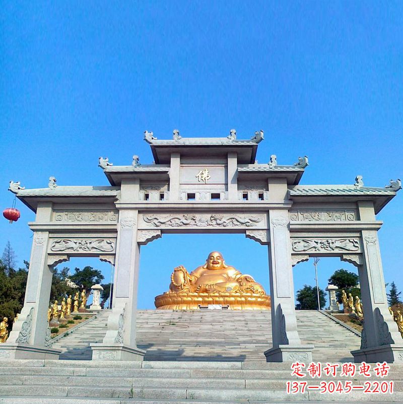 贵阳寺庙石雕牌坊