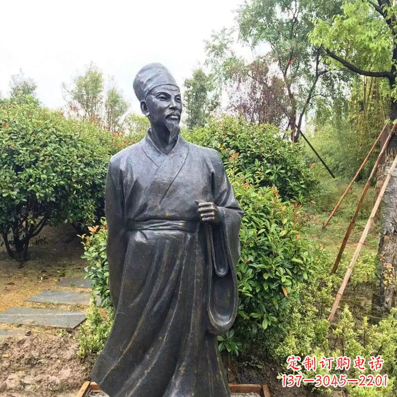 贵阳苏东坡铸铜历史文化名人雕像