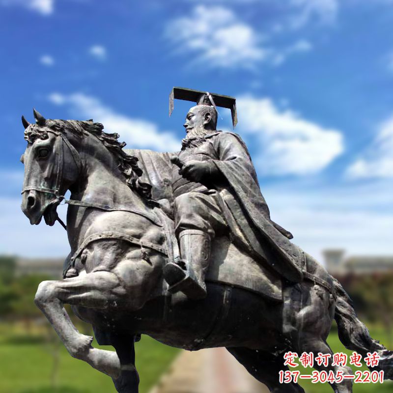 贵阳隋文帝骑马雕塑