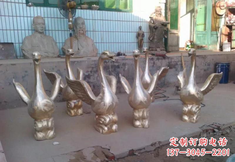 贵阳天鹅喷泉雕塑