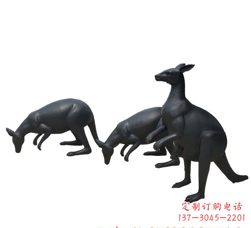 贵阳铜雕袋鼠雕塑
