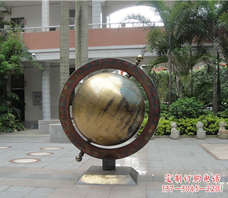贵阳铜雕地球仪