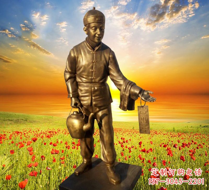 贵阳铜雕店小二